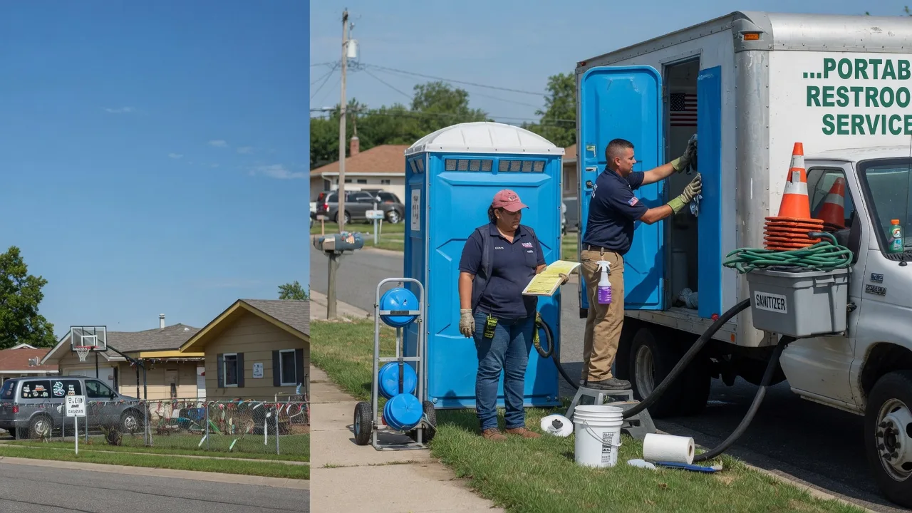 Portable Toilet Rental in Cromwell, IN near me